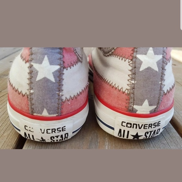 CONVERSE CTAS Spec Hi 2011 Stars & Stripes Sz US 7 - Picture 5 of 8